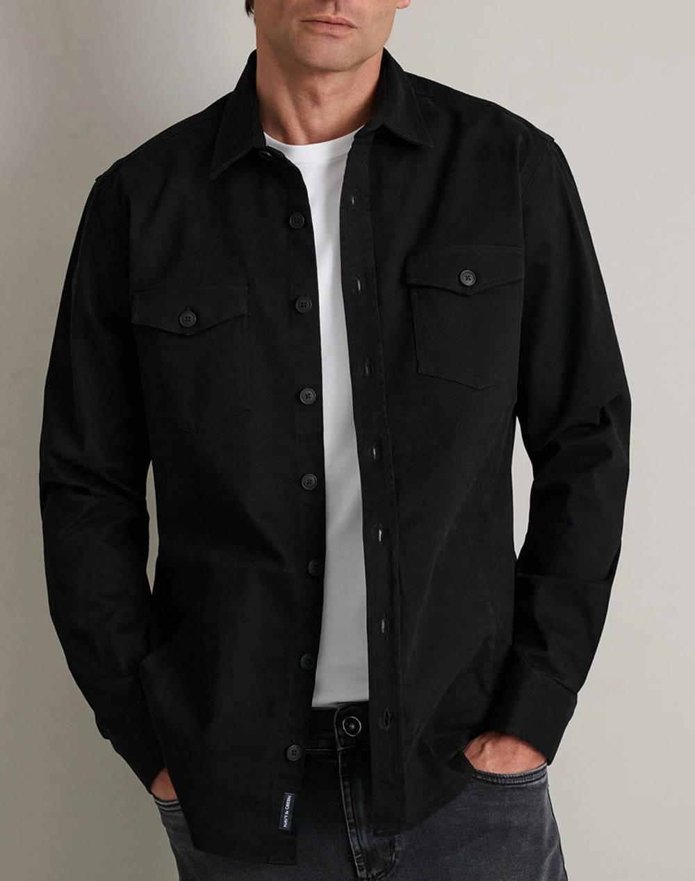 NAVY&GREEN CAMASA COMFORT FIT, OVERSHIRT