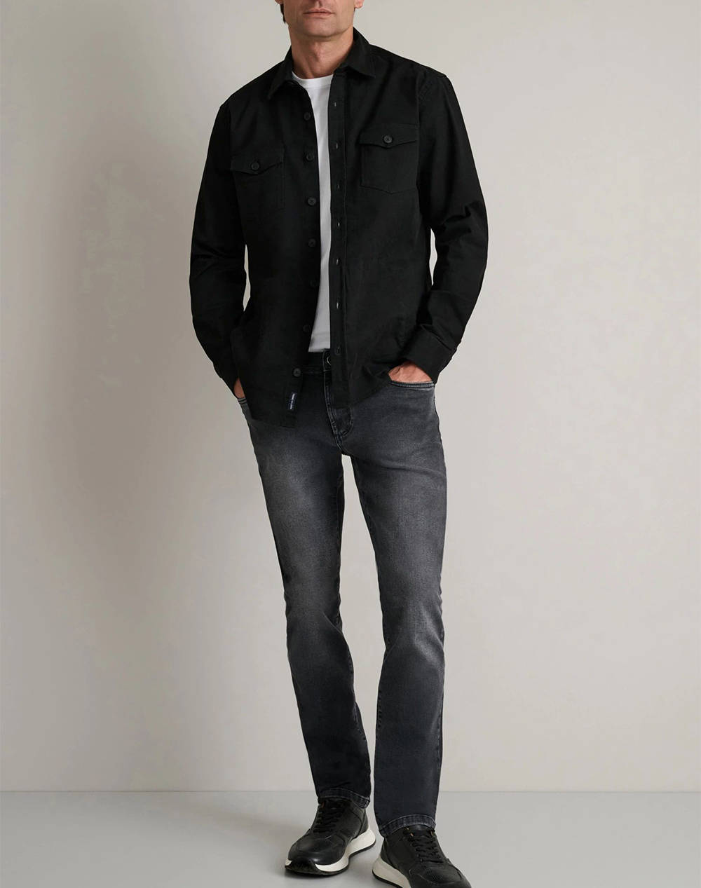 NAVY&GREEN CAMASA COMFORT FIT, OVERSHIRT