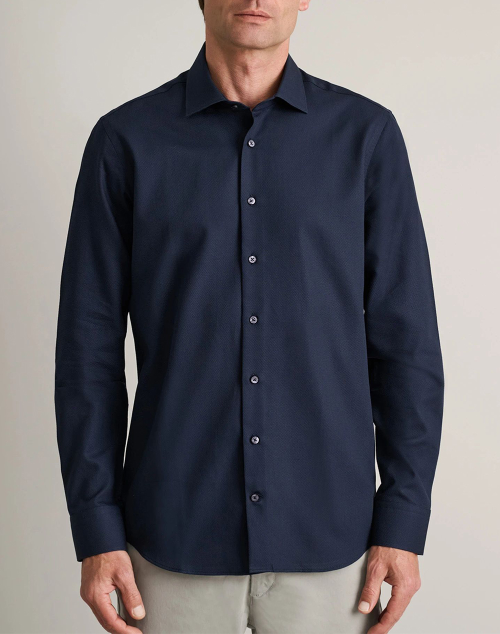 NAVY&GREEN CAMASA COMFORT FIT