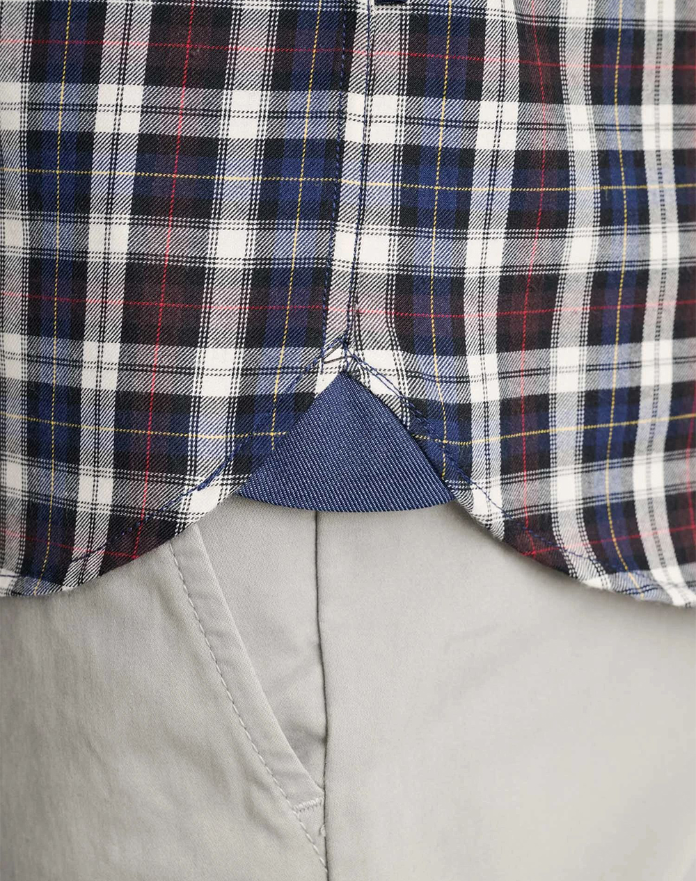 NAVY&GREEN CAMASA COMFORT FIT