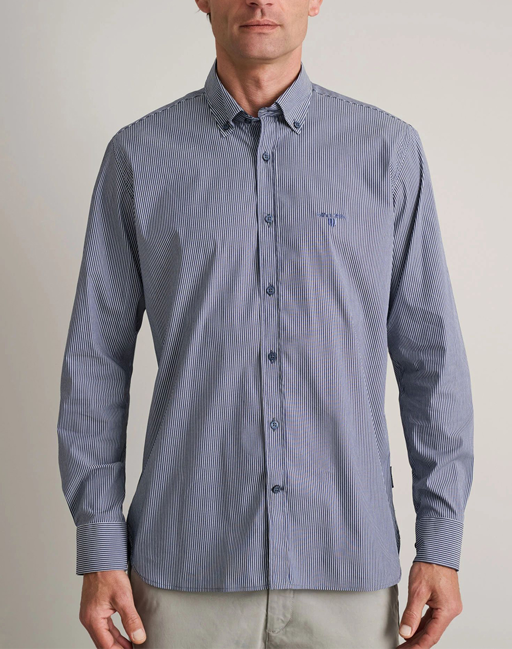 NAVY&GREEN CAMASA COMFORT FIT