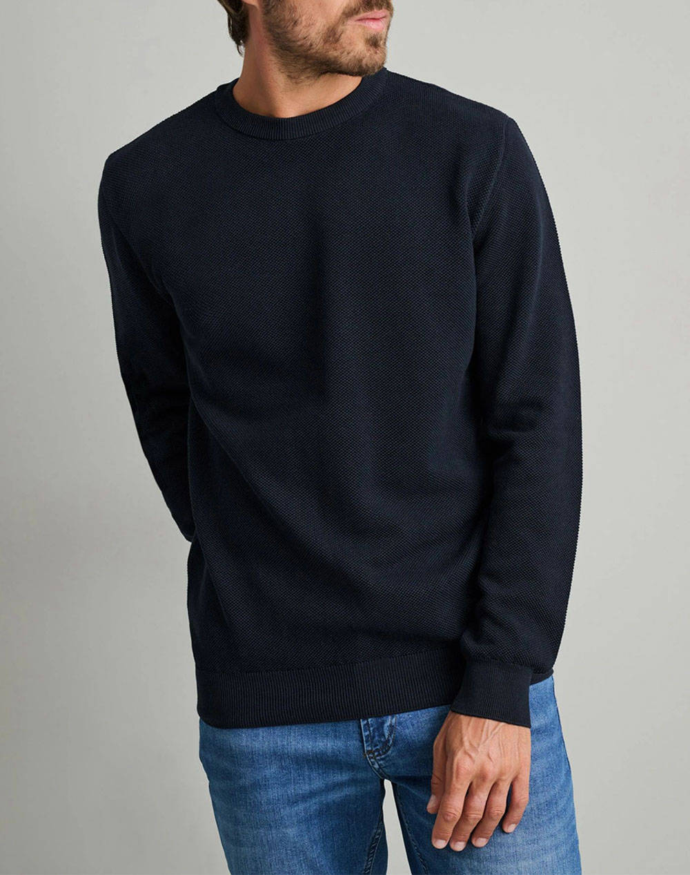 NAVY&GREEN BLUZA TRICOTATA