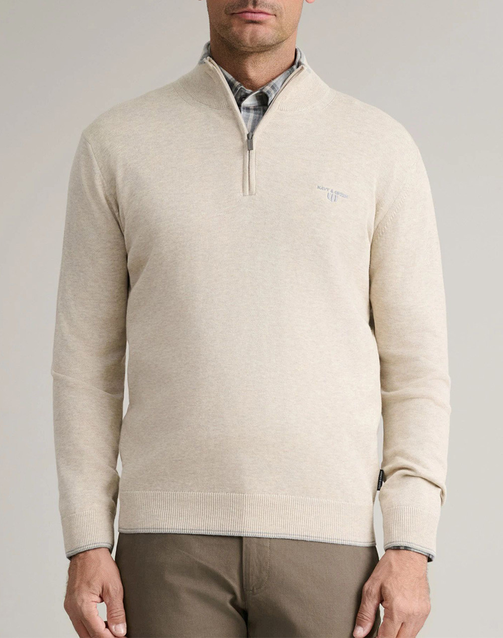 NAVY&GREEN BLUZA TRICOTATA