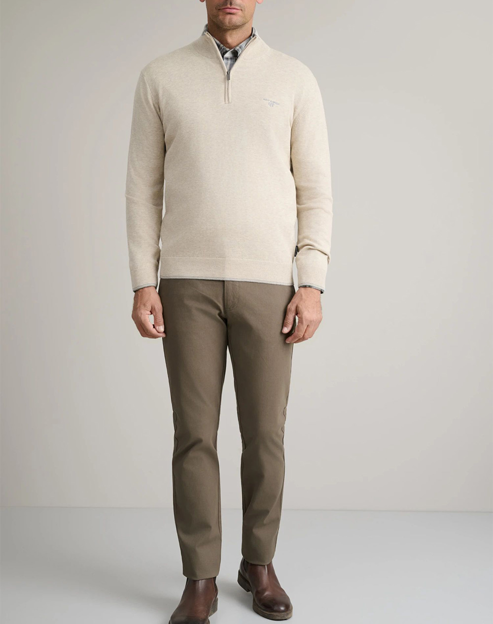 NAVY&GREEN BLUZA TRICOTATA