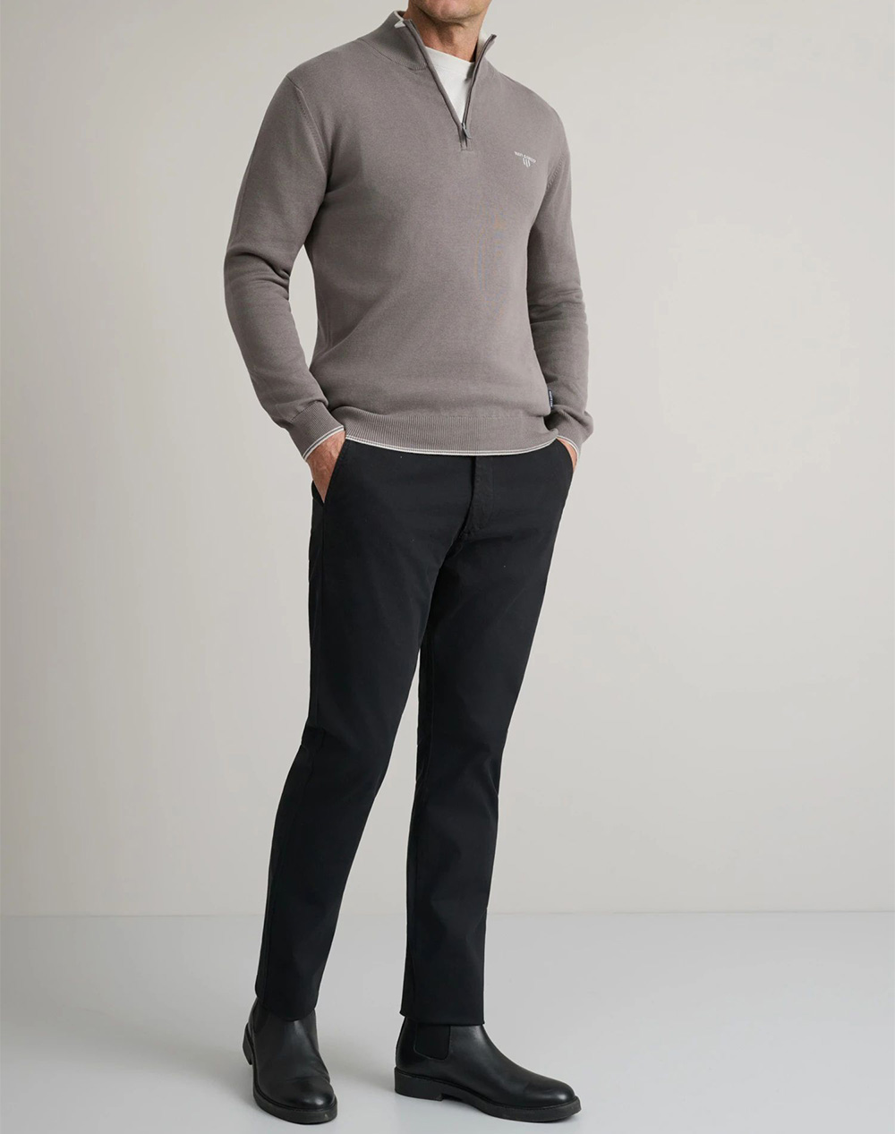 NAVY&GREEN BLUZA TRICOTATA