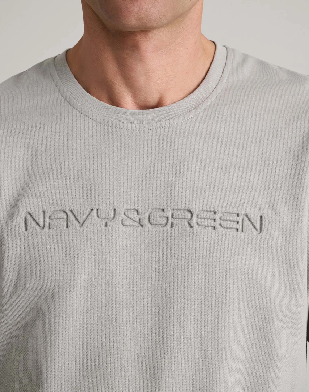 NAVY&GREEN BLUZA DECOLTEU M/M
