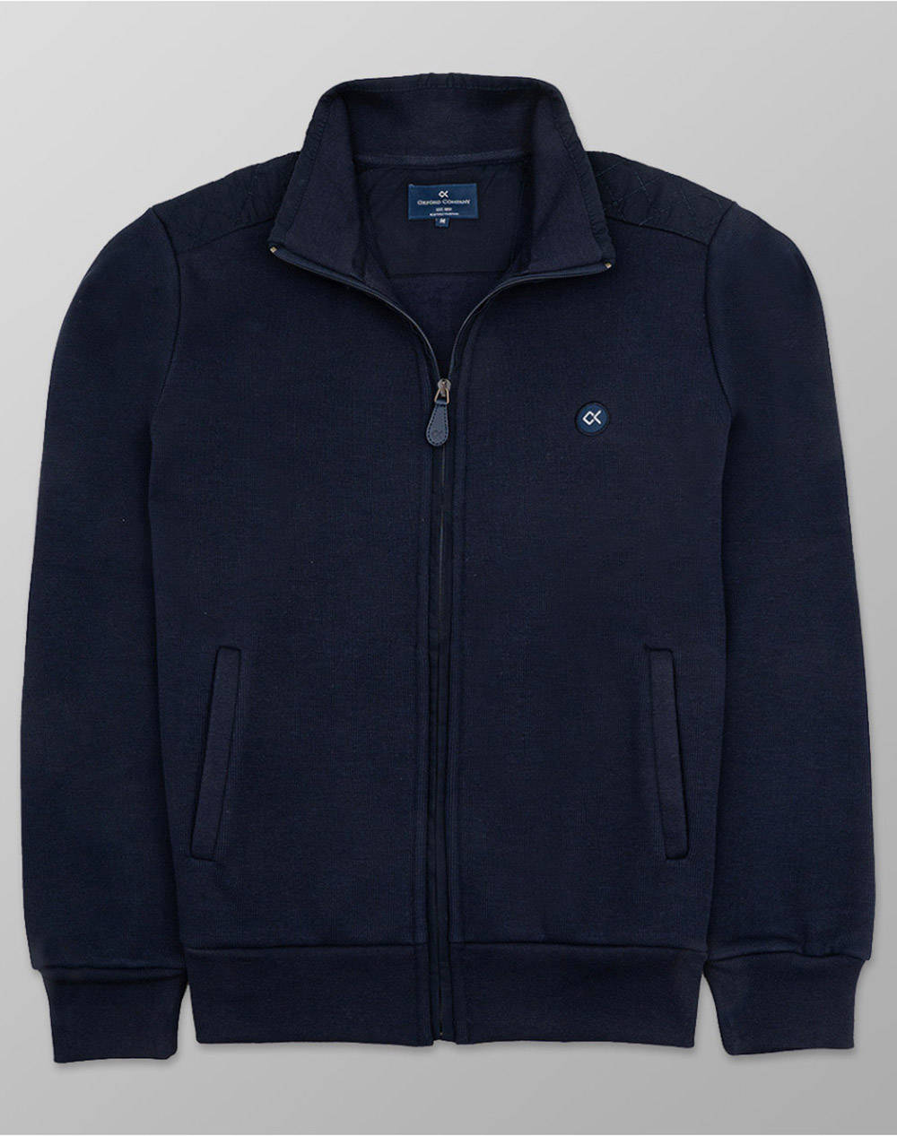 OXFORD COMPANY CARDIGAN ZIP BLUZA