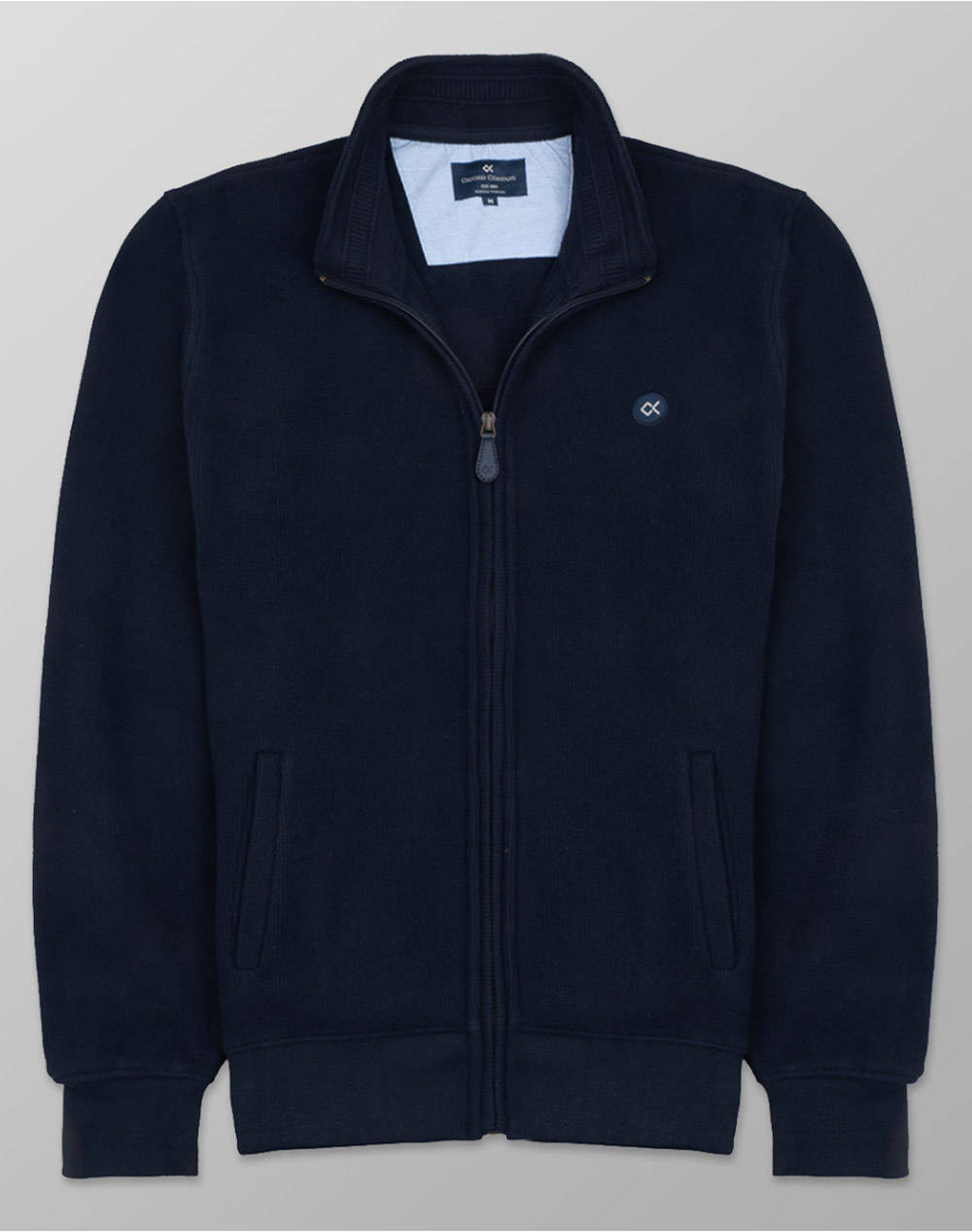 OXFORD COMPANY CARDIGAN ZIP BLUZA