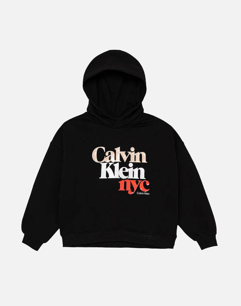 CALVIN KLEIN PEARL SIGNATURE TERRY HOODIE
