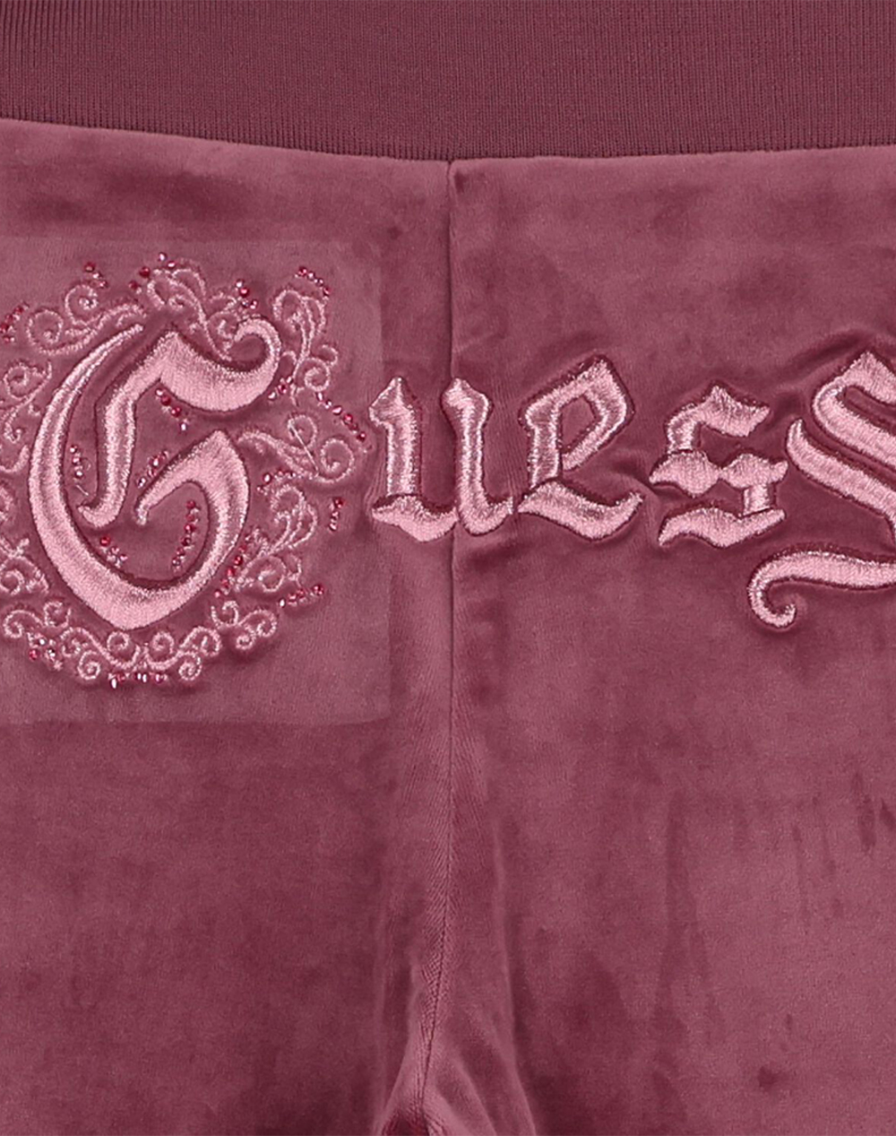 GUESS VELVET FLARE ACTIVE PANTS PANTALONI DE COPII GIRL