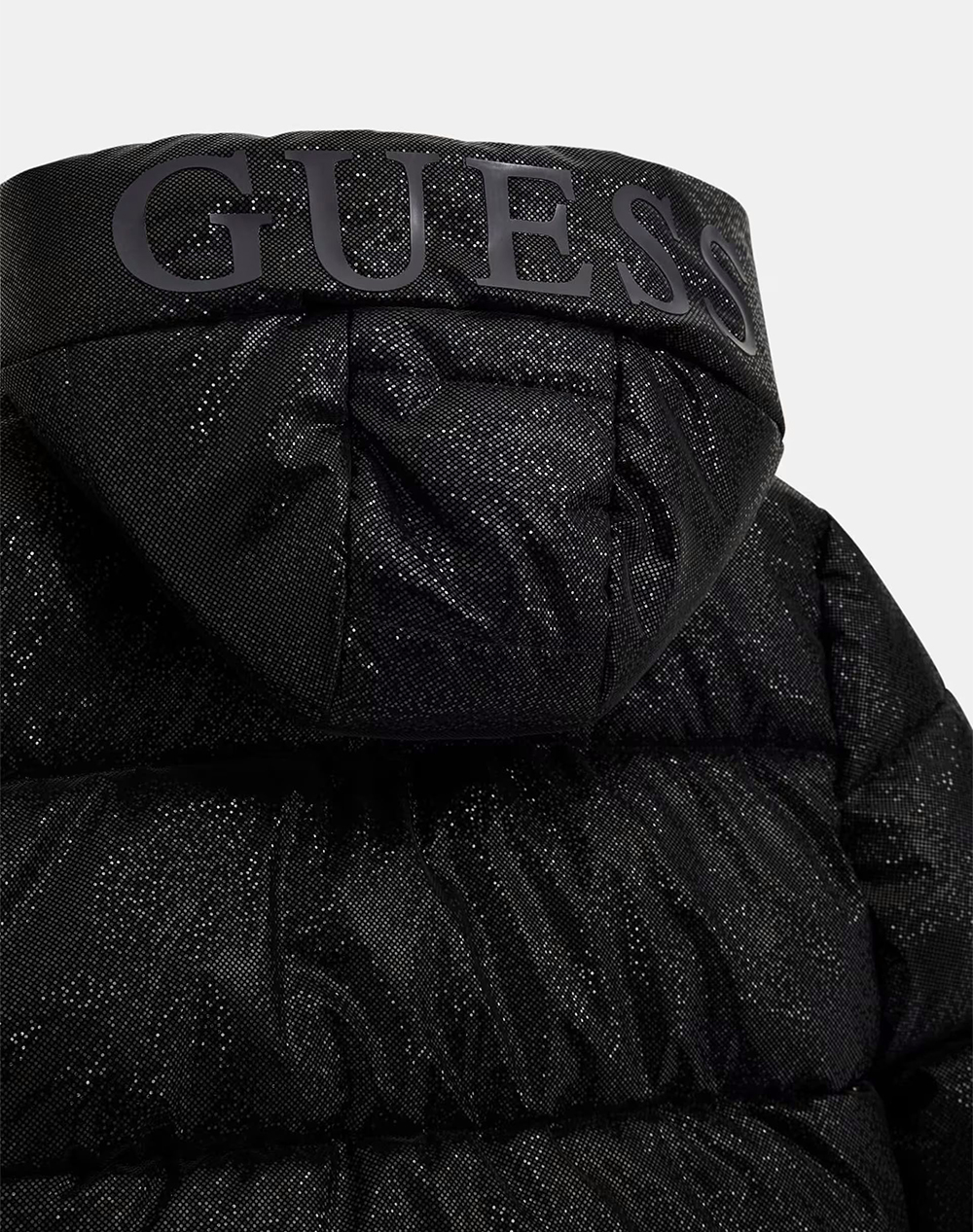 GUESS HOODED LS PADDED PUFFER W/ZIP GEACA DE COPII GIRL
