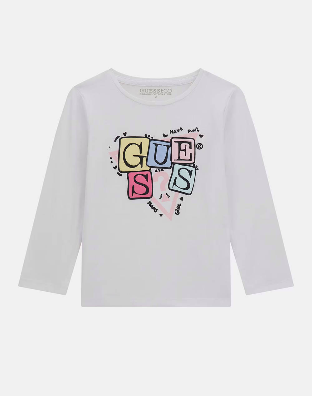 GUESS LS T-SHIRT BLUZA DE COPII GIRL