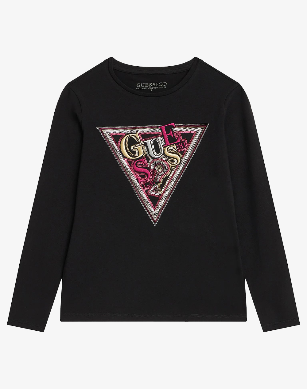 GUESS LS T-SHIRT W/SEQUINS BLUZA DE COPII GIRL