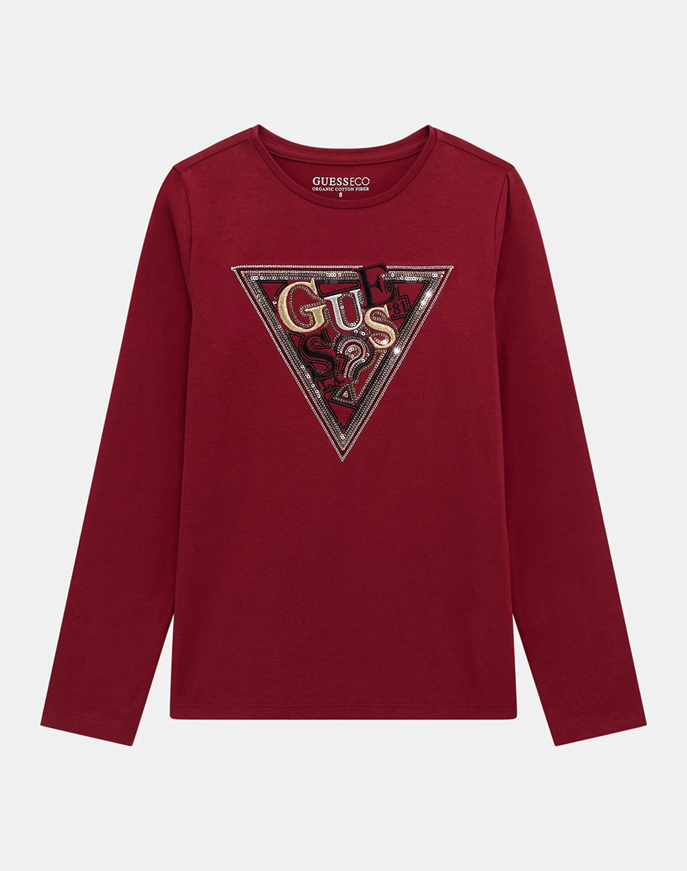 GUESS LS T-SHIRT W/SEQUINS BLUZA DE COPII GIRL