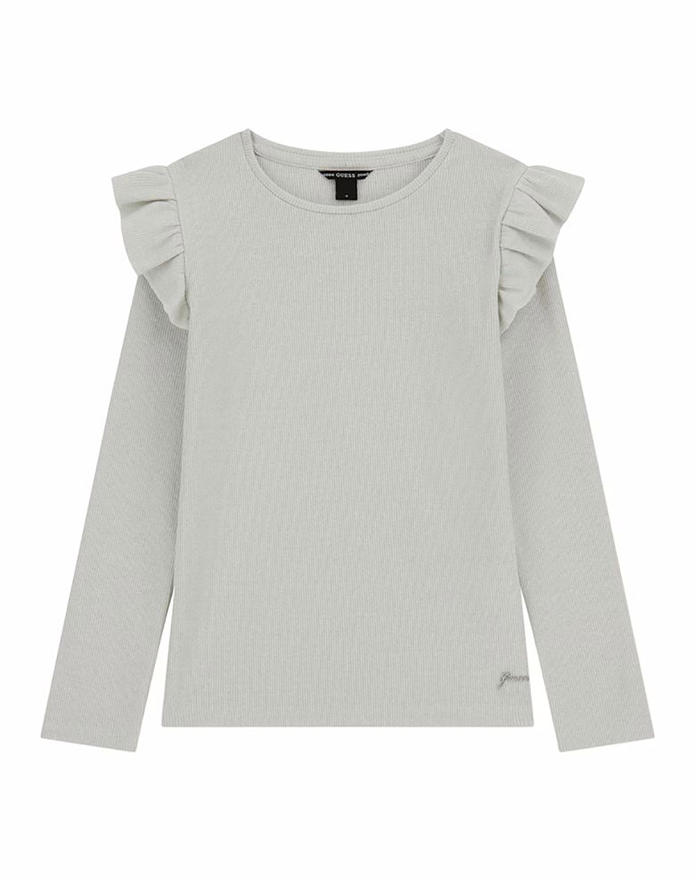 GUESS RIB LUREX LS T-SHIRT BLUZA DE COPII GIRL