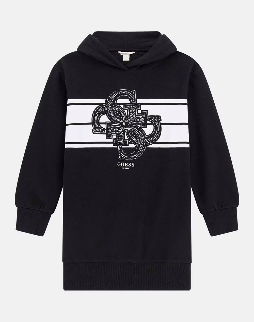 GUESS HOODED LS ACTIVE DRESS ROCHIE DE COPII GIRL