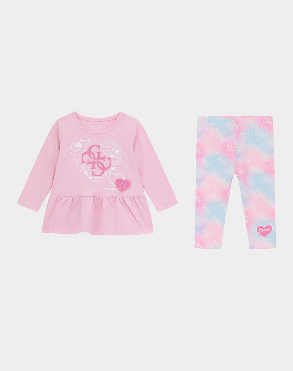 GUESS SET LS T-SHIRT+LEGGINGS SET DE COPII GIRL