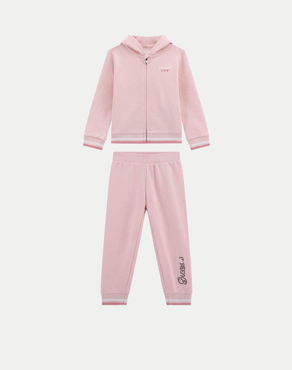 GUESS SET HOODED LS ACTIVE TOP+PANTS SET COPII GIRL