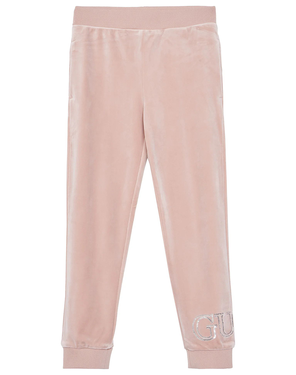 GUESS SET VELVET LS ACTIVE TOP+PANTS SET DE COPII GIRL
