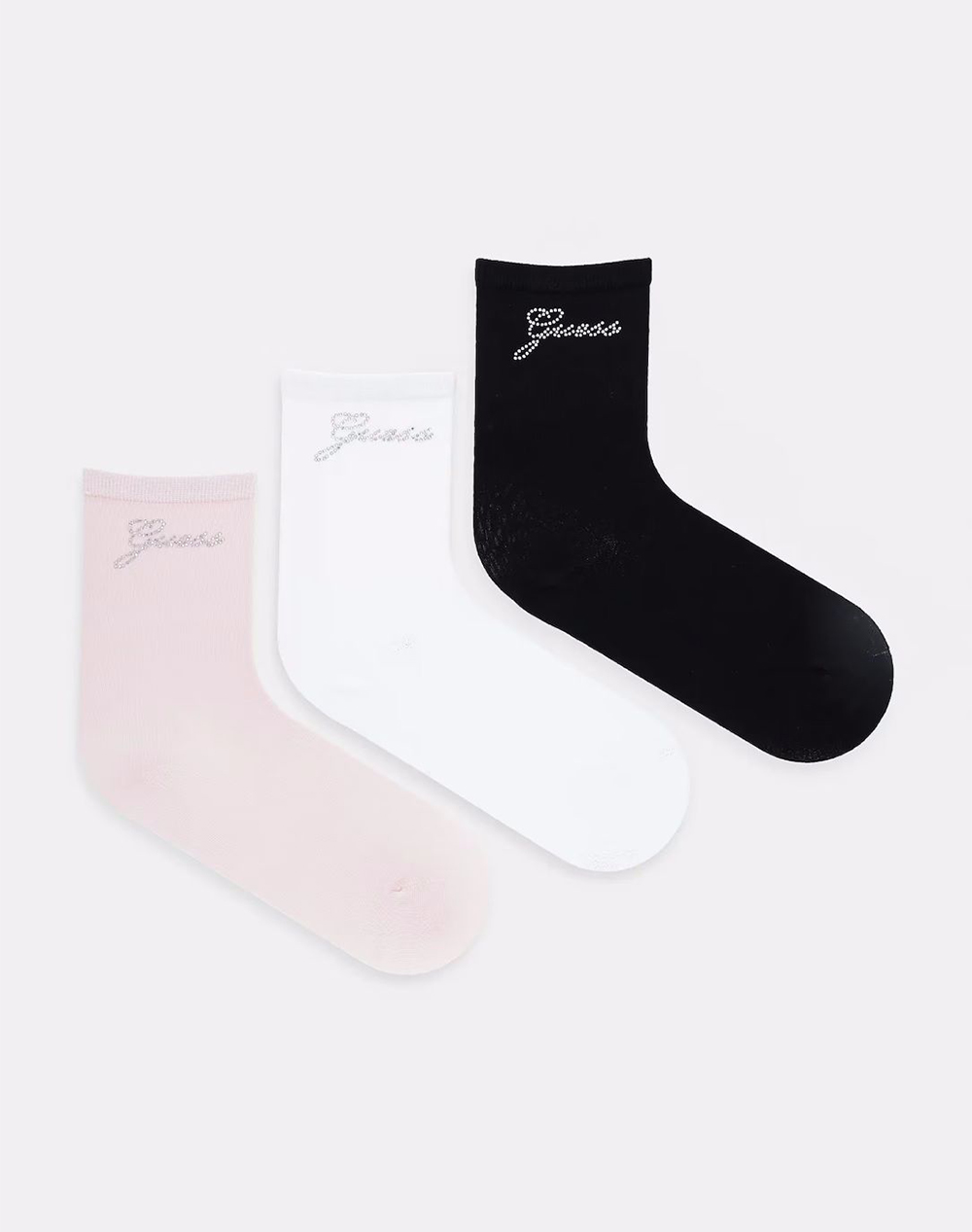 GUESS SET 3PCS SOCKS ACCESORII DE COPII GIRL