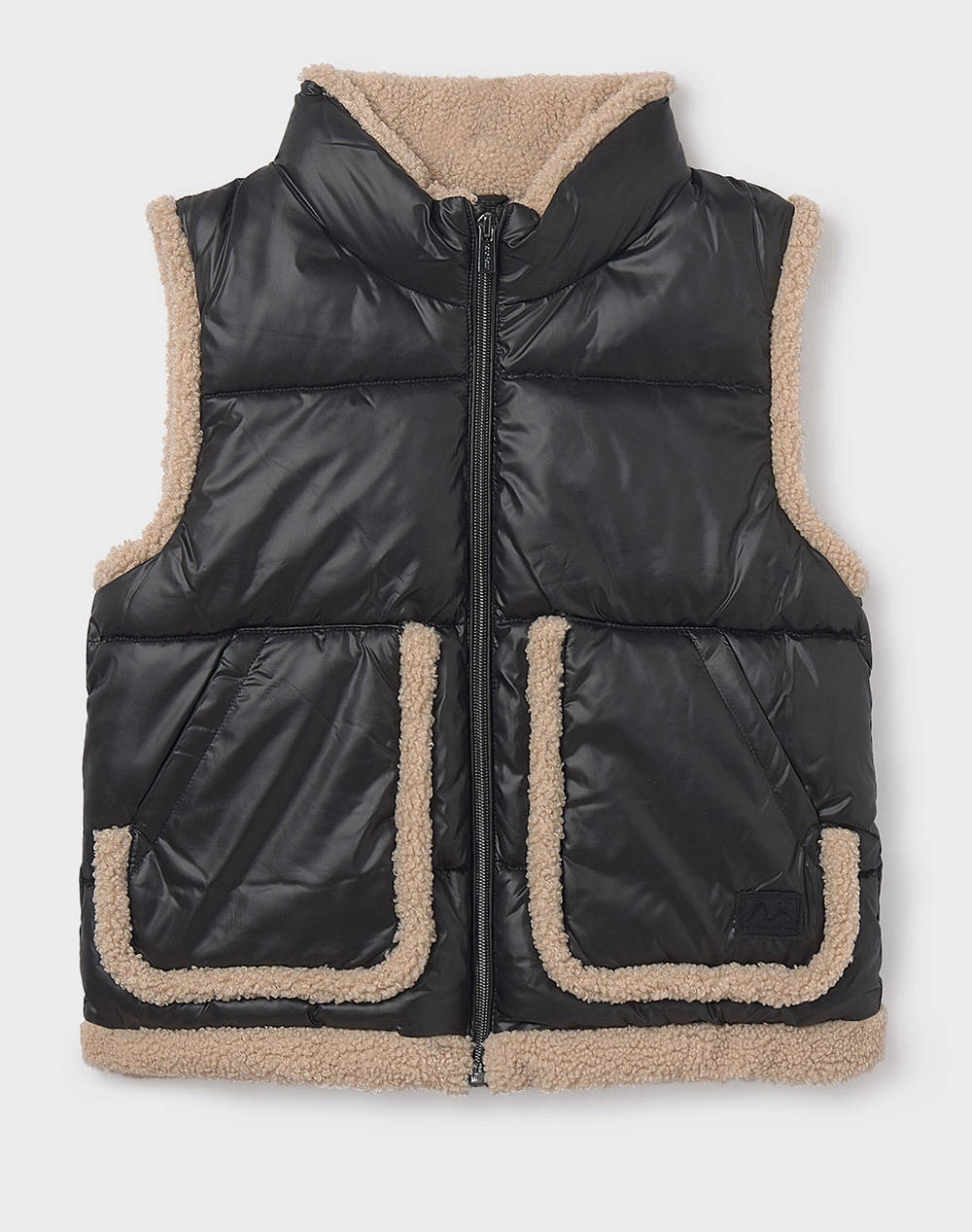 MAYORAL VESTA CONTRAST BLANITA DE MIEL