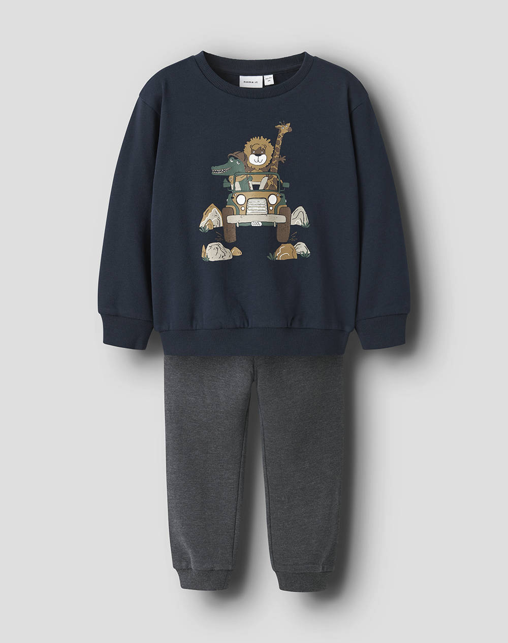 NAME IT NMMOBELIX SWEAT SET BRU