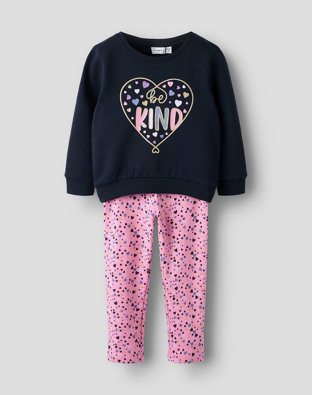 NAME IT NMFOLIANA SWEAT SET BRU