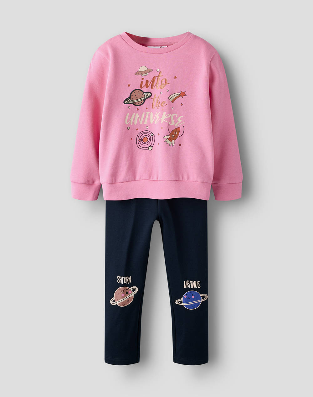 NAME IT NMFOLIANA SWEAT SET BRU