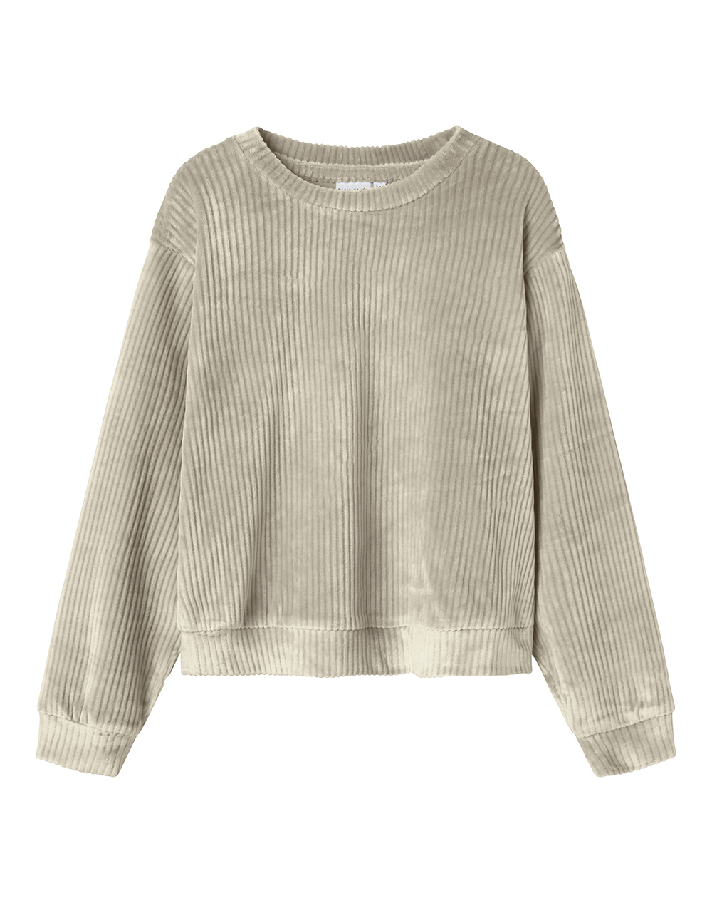 NAME IT NKFVELOA LS VELVET SHORT TOP