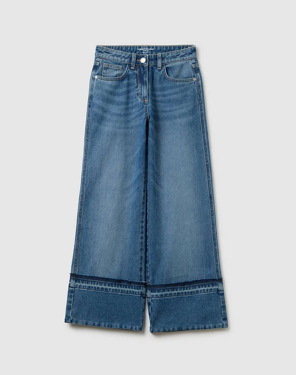 OVS DENIM WIDE LEG FOLDED