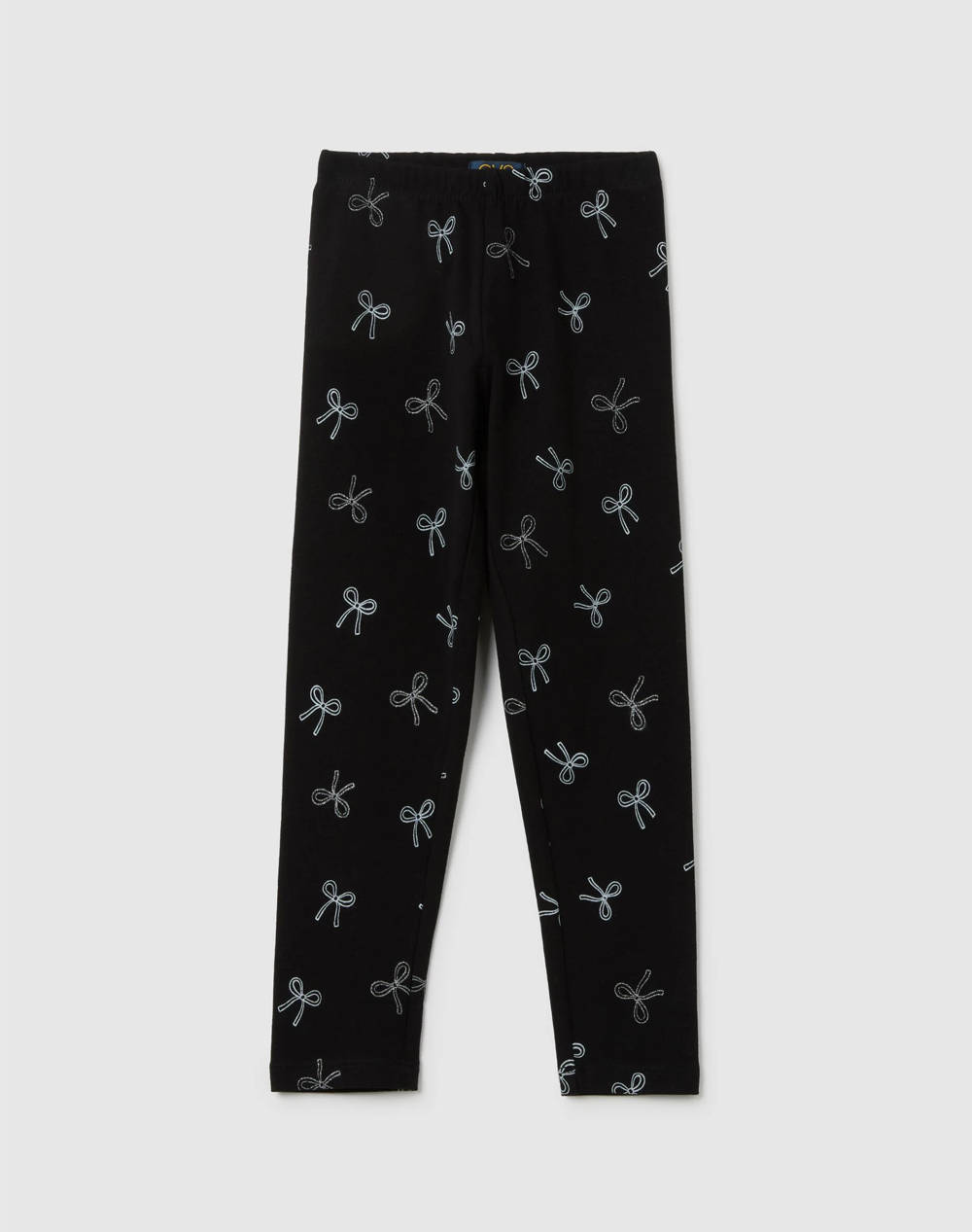 OVS LEG AOP 4-5 COL W/GLITTER