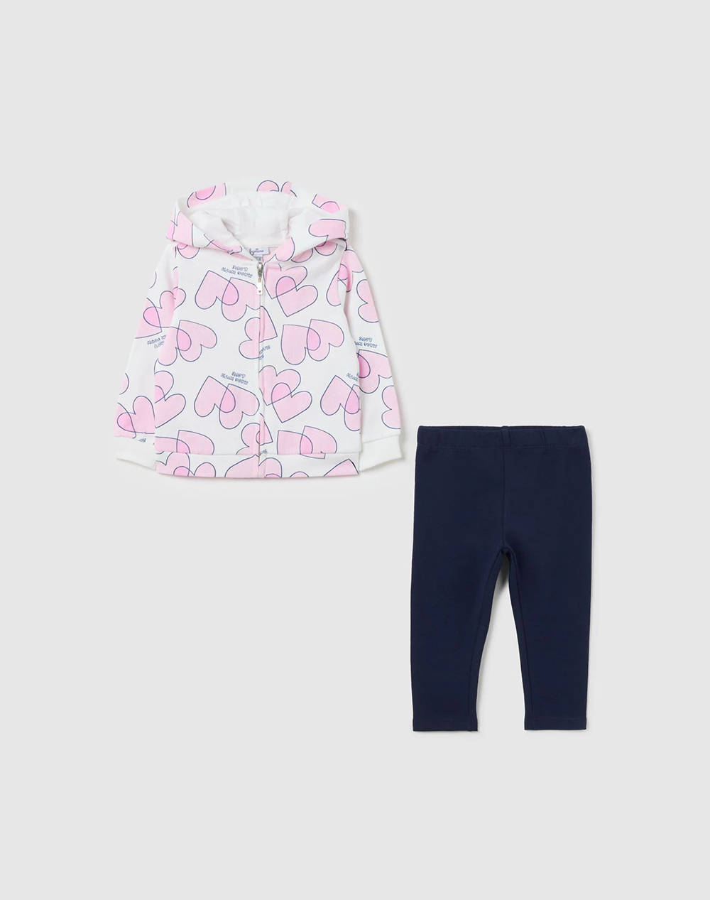 OVS JOGGING SET W/HOOD AOP