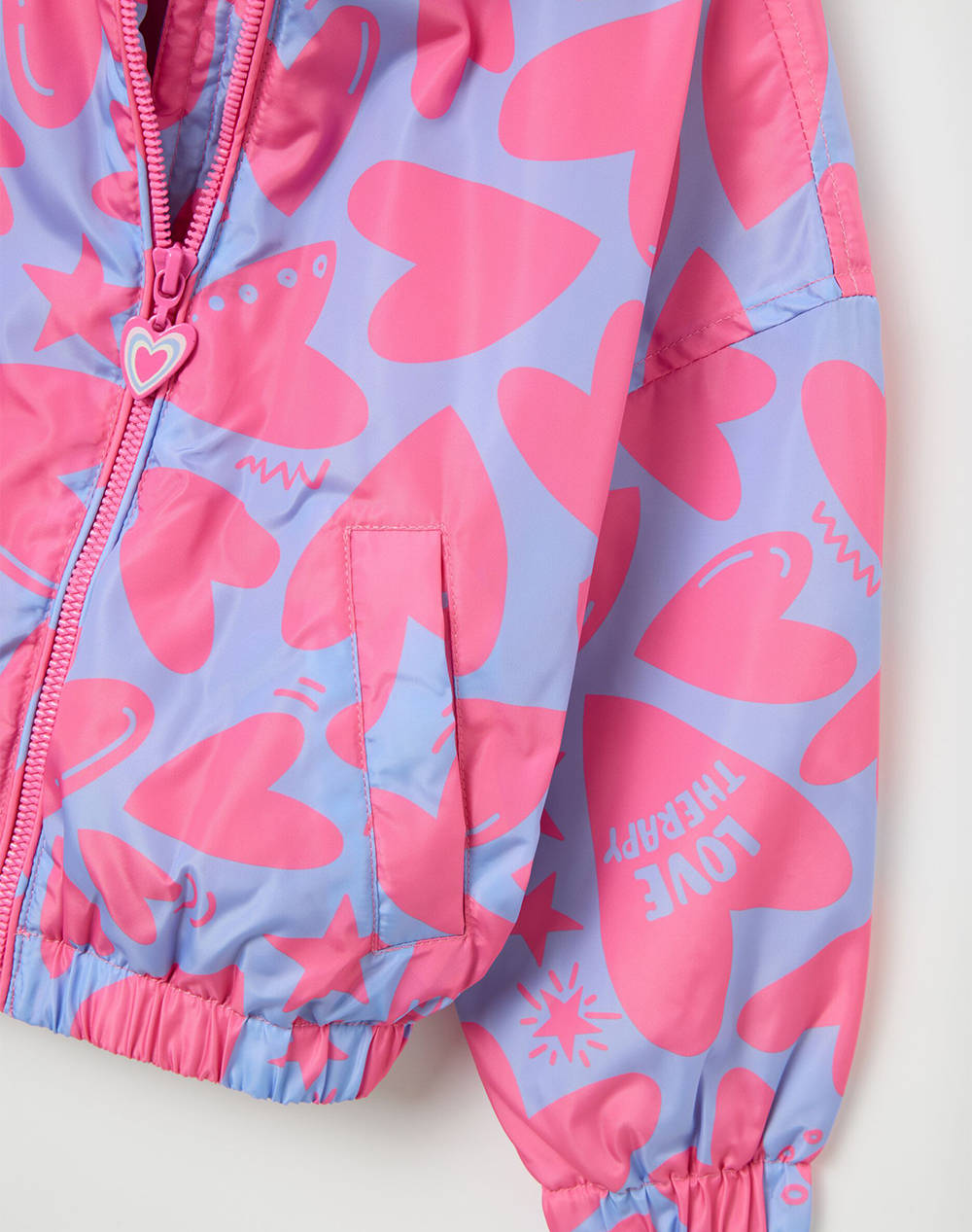 OVS AOP RAIN JACKET