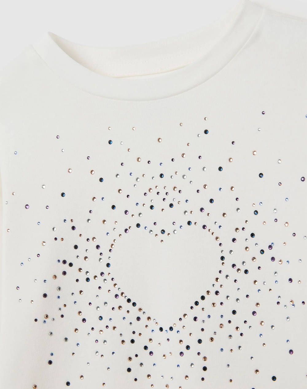 OVS T-SHIRT L/S W/STRASS