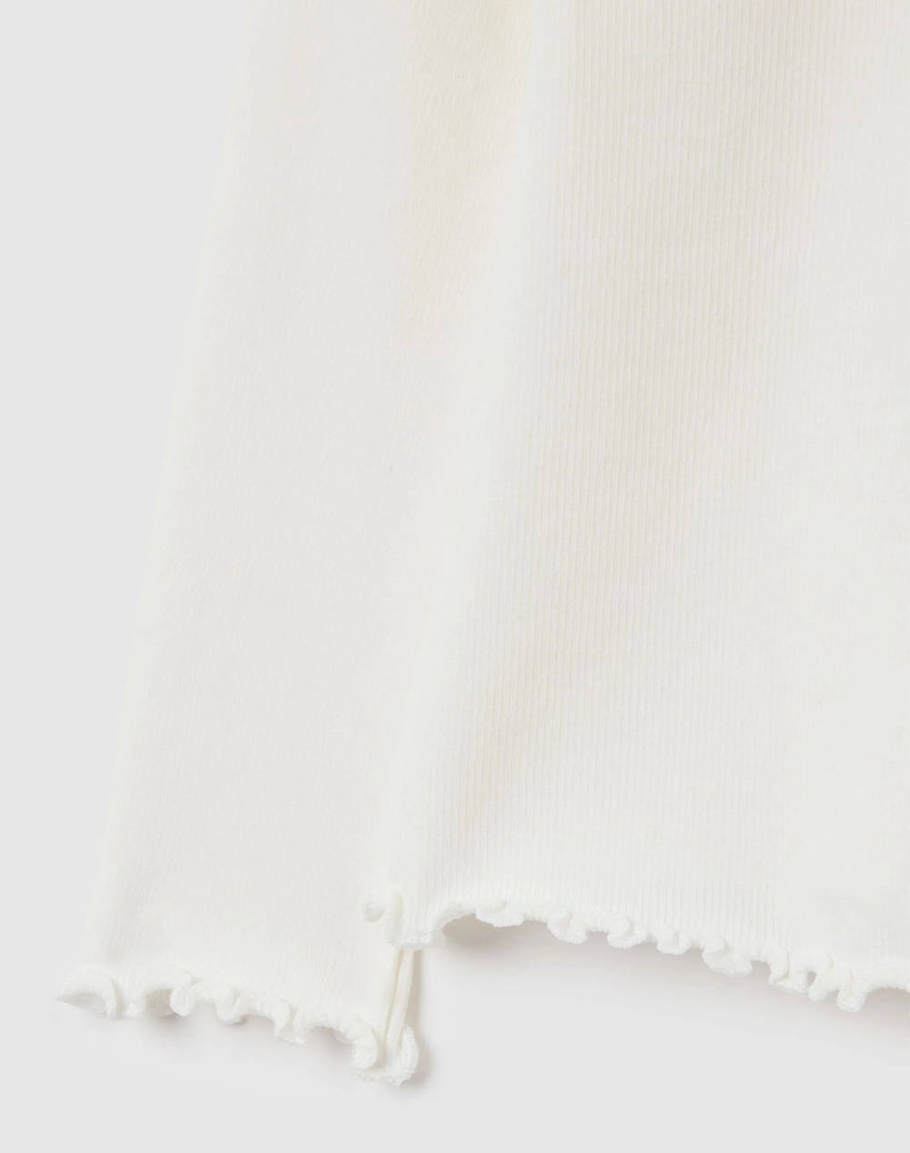 OVS TSH LS RIB SOLID