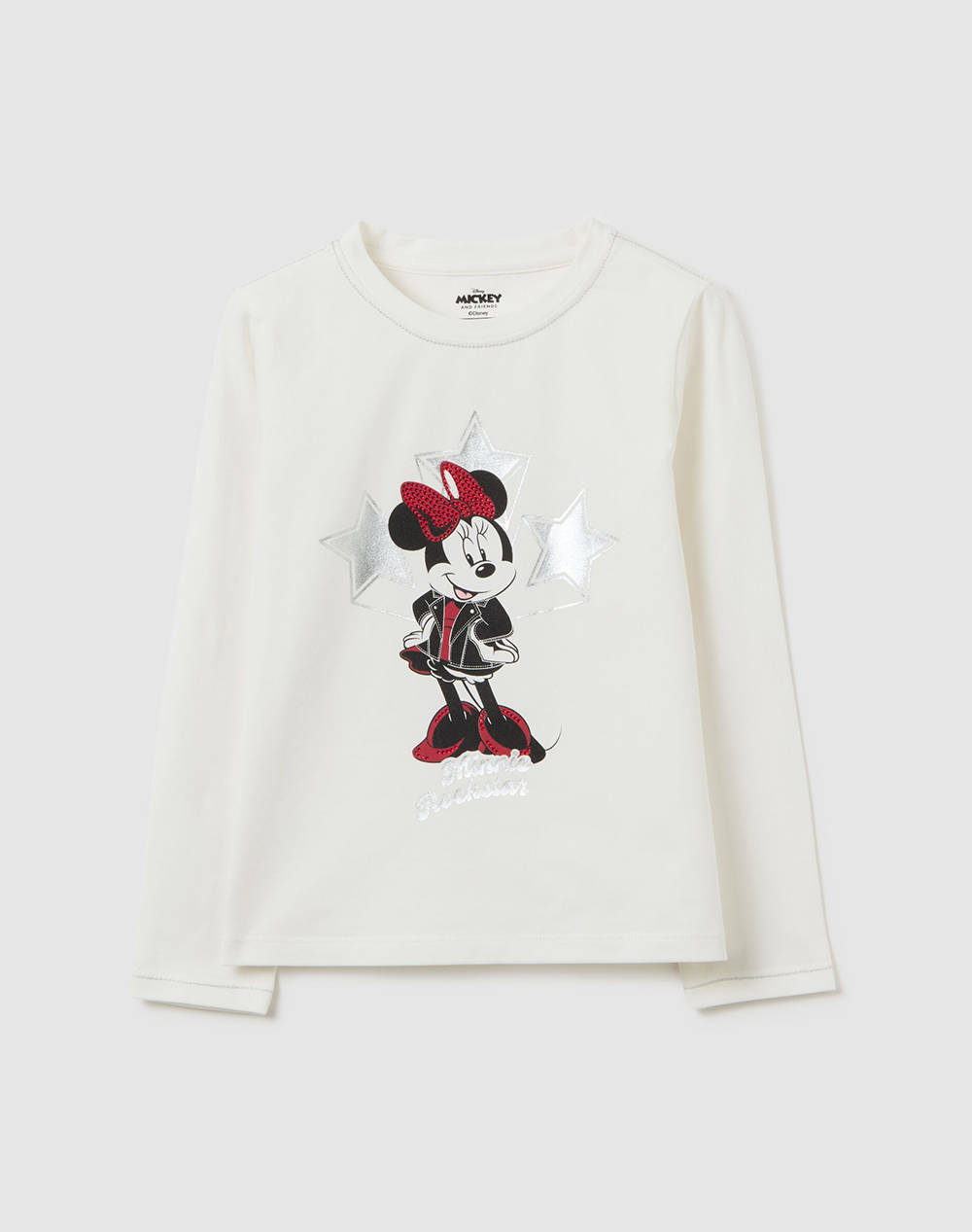 OVS T-SHIRT L/S W/PRINT