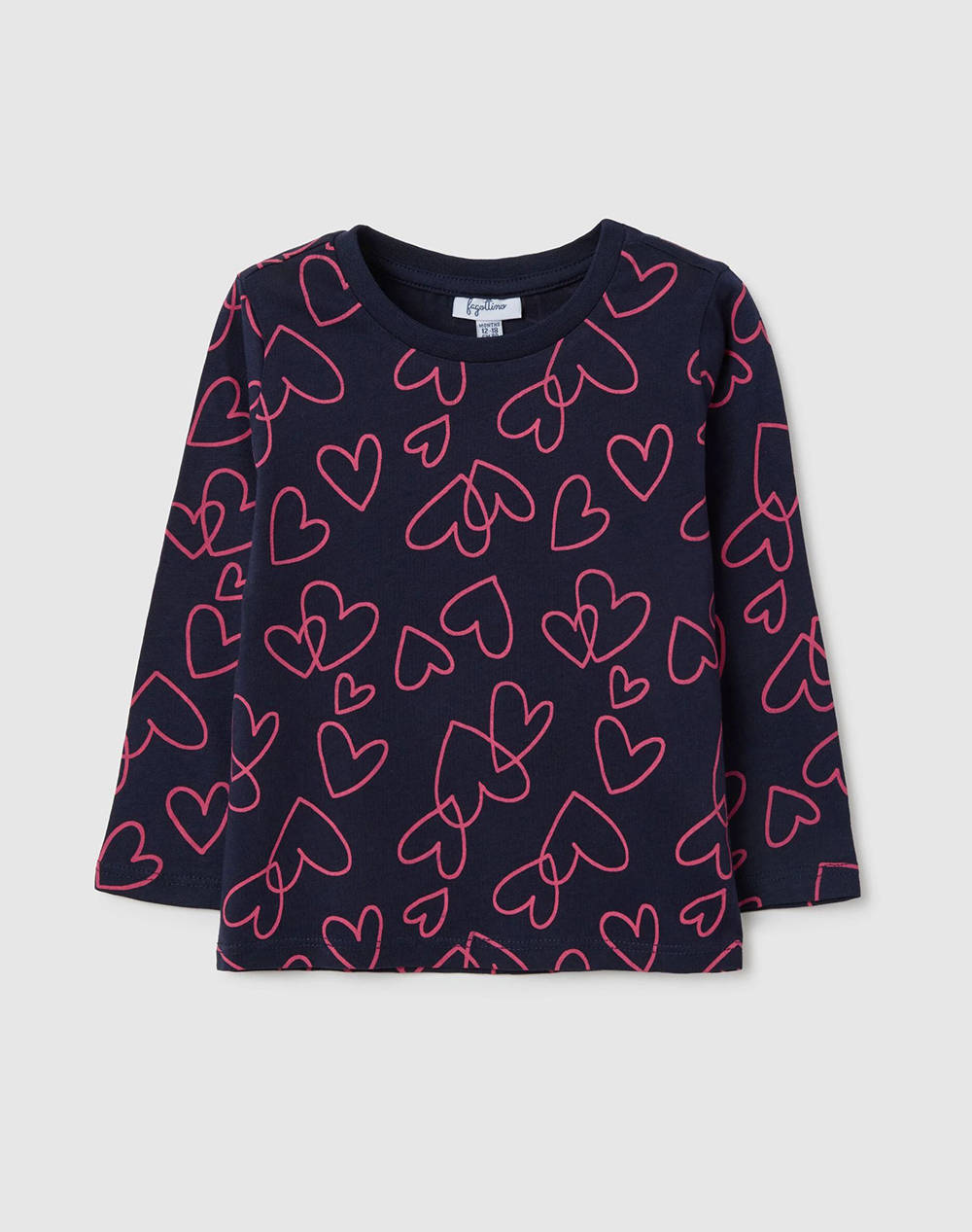 OVS TSH L/S MOD.A AOP BIO