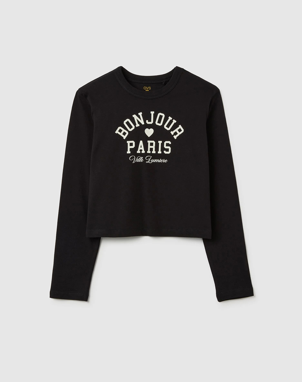 OVS T-SHIRT L/S PRINT 4/5