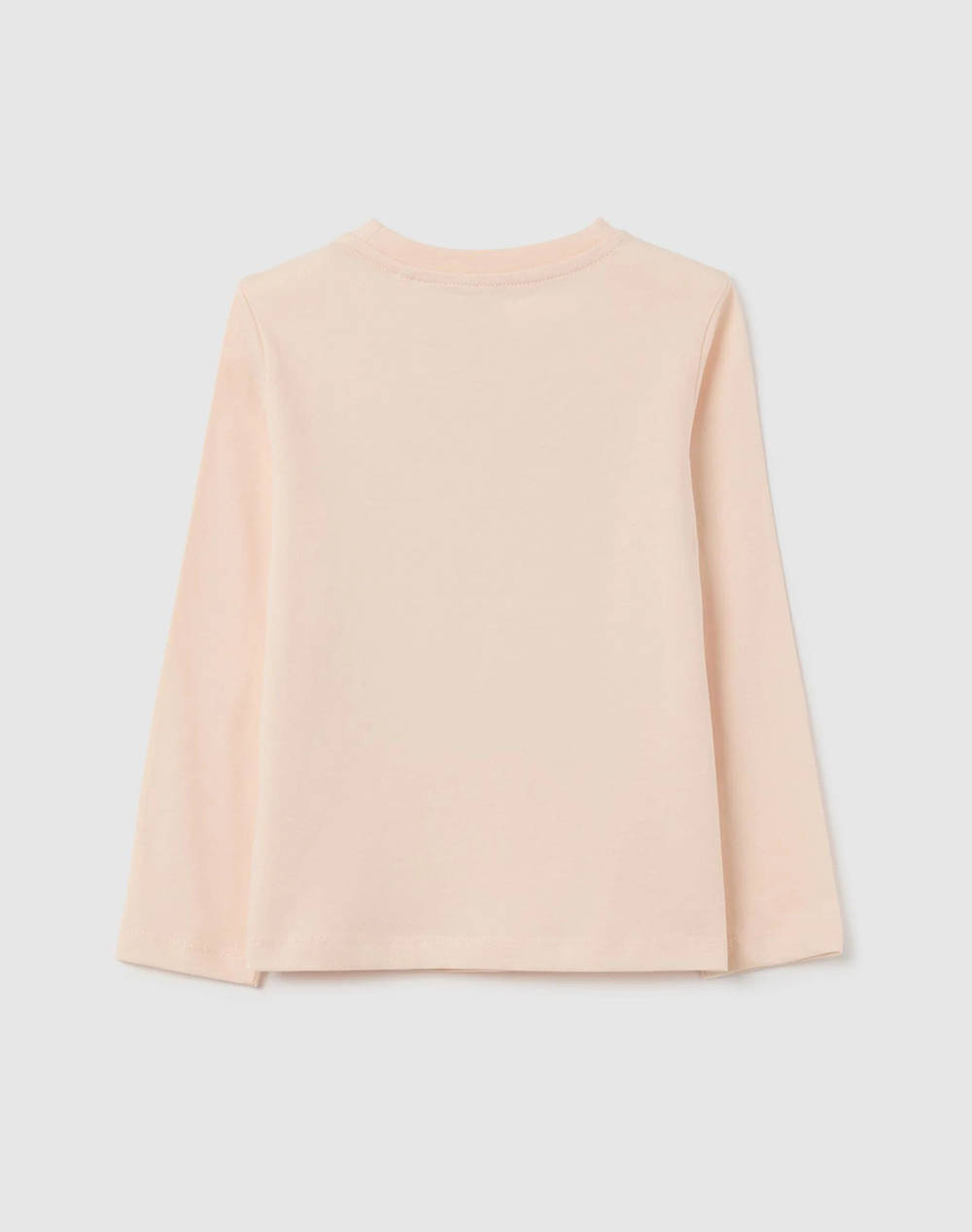 OVS TSH LS PRINT4-5COL STRASS