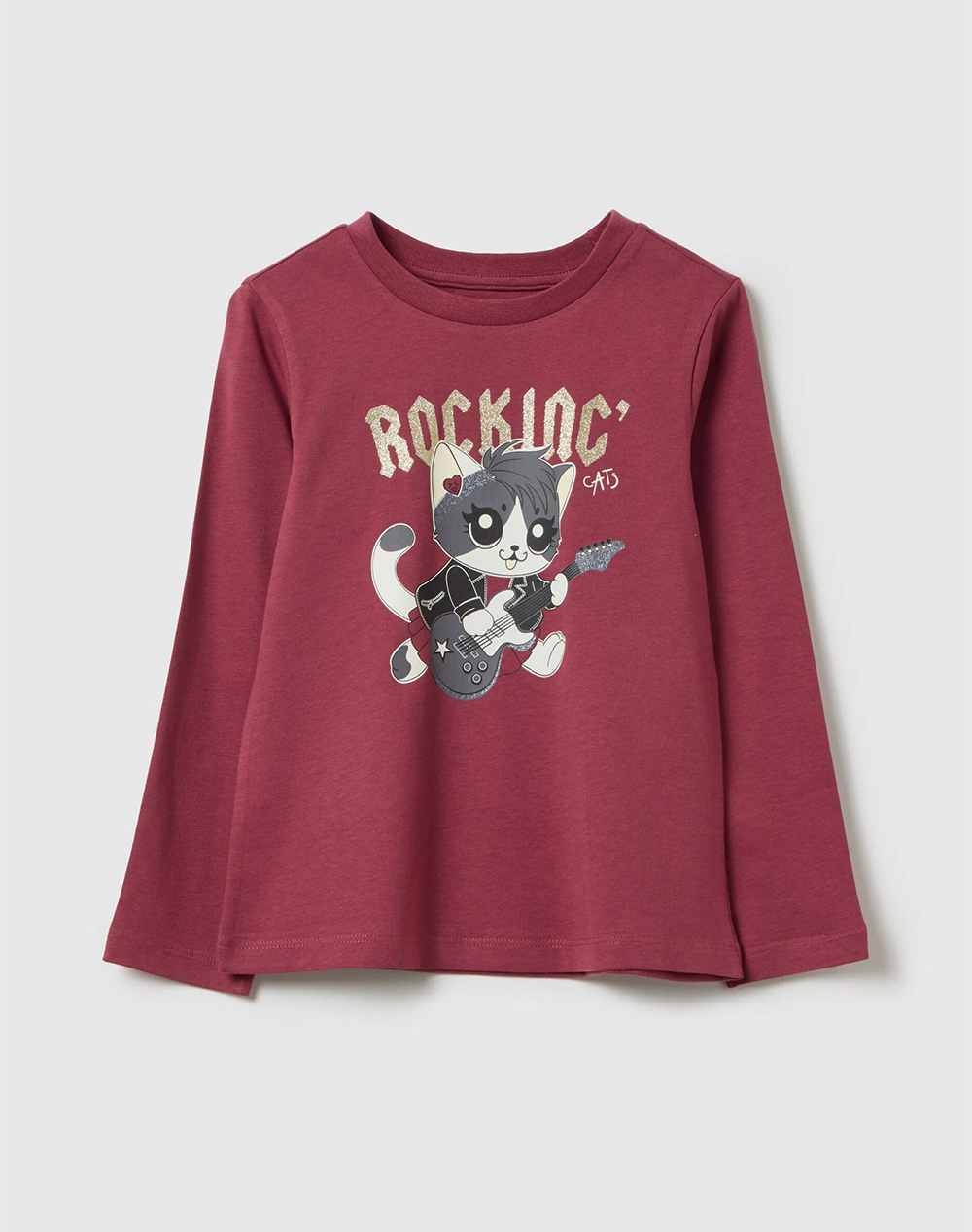 OVS TSH LS PRINT 4-5COLGLIT