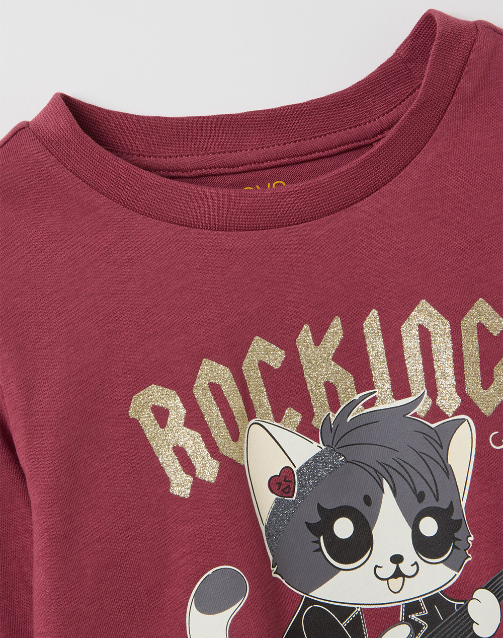 OVS TSH LS PRINT 4-5COLGLIT