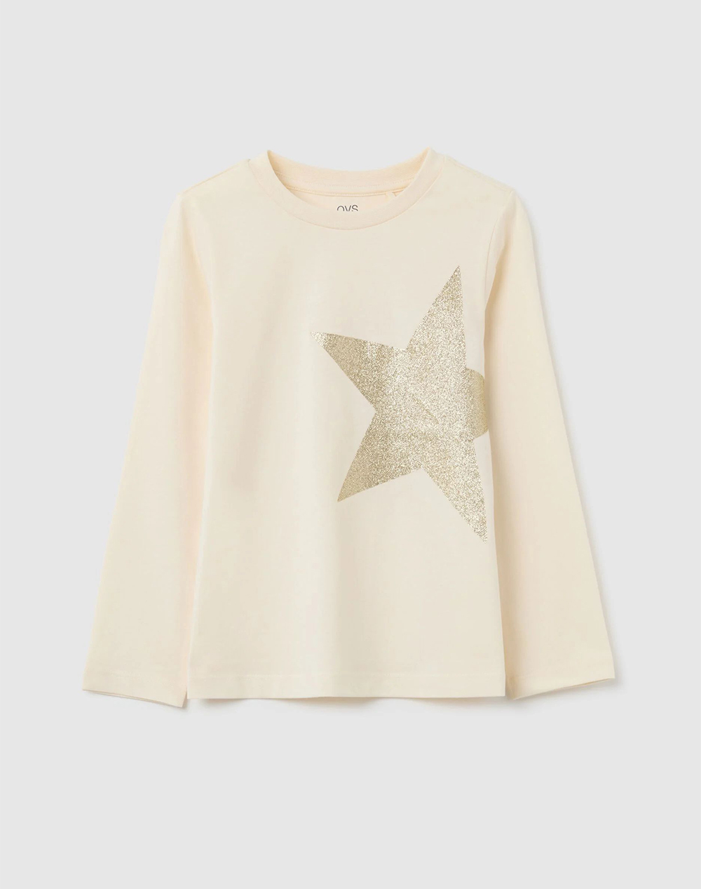 OVS TSH LS PRINT 4-5COLGLIT