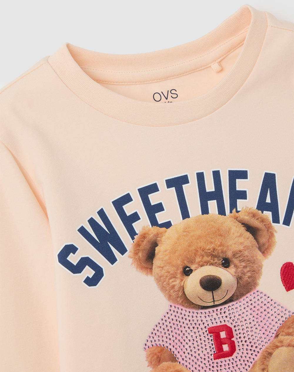 OVS TSH W/BEAR AND STRASS