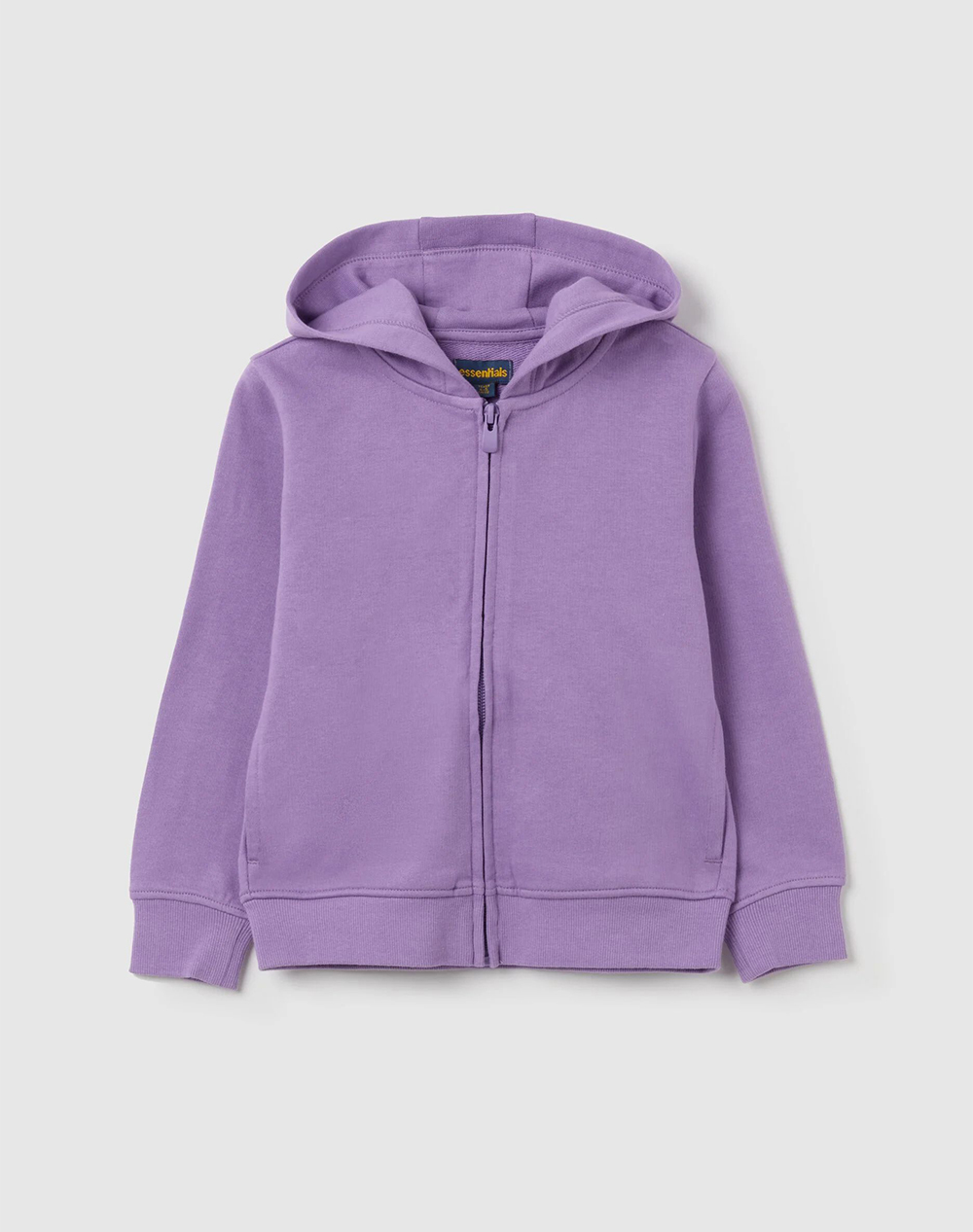 OVS FULL ZIP W/HOOD SOLID