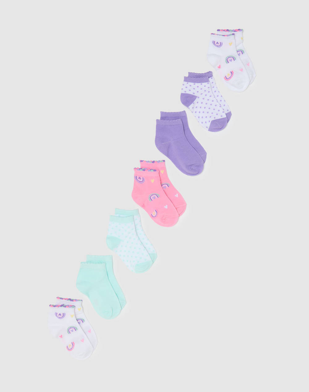 OVS PK 7 ANKLE SOCKS 3-10