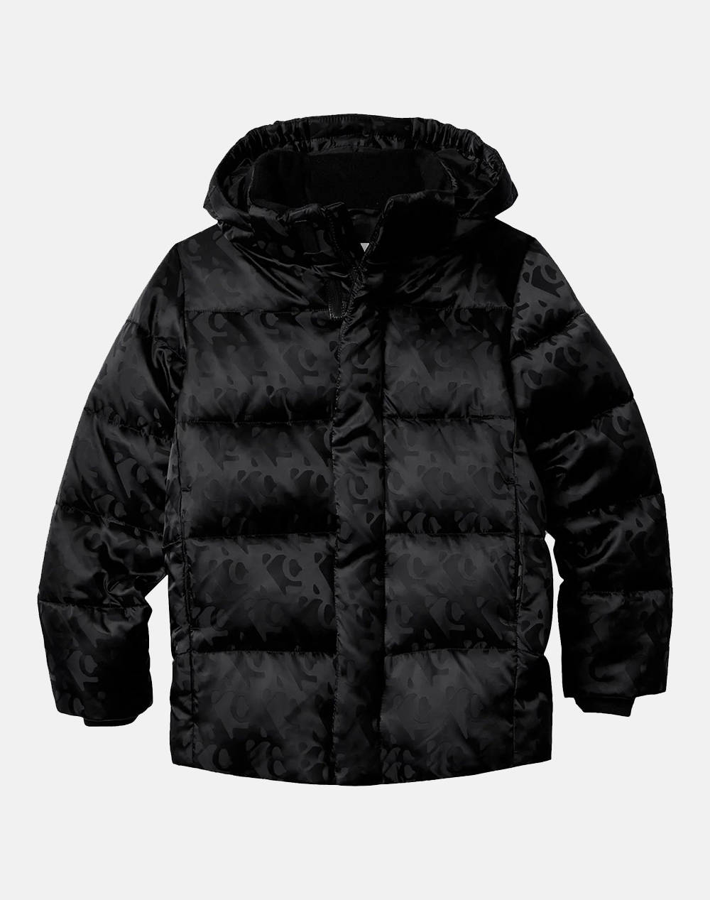 CALVIN KLEIN JEANS CK LOGO AOP PUFFER