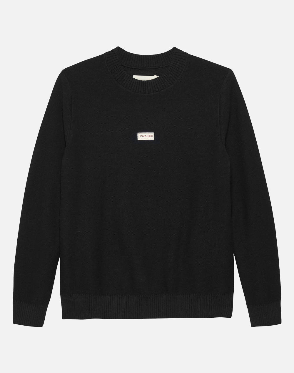 CALVIN KLEIN LOGO LABEL SWEATER
