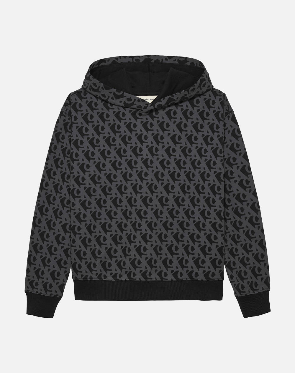 CALVIN KLEIN CK LOGO AOP HOODIE