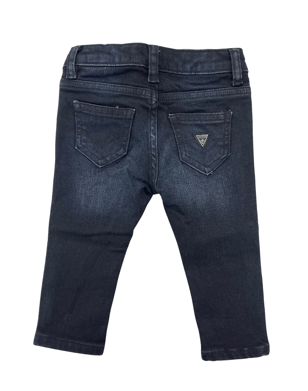GUESS BLUE BLACK STRAIGHT PANTS PANTALONI DE COPII BOY
