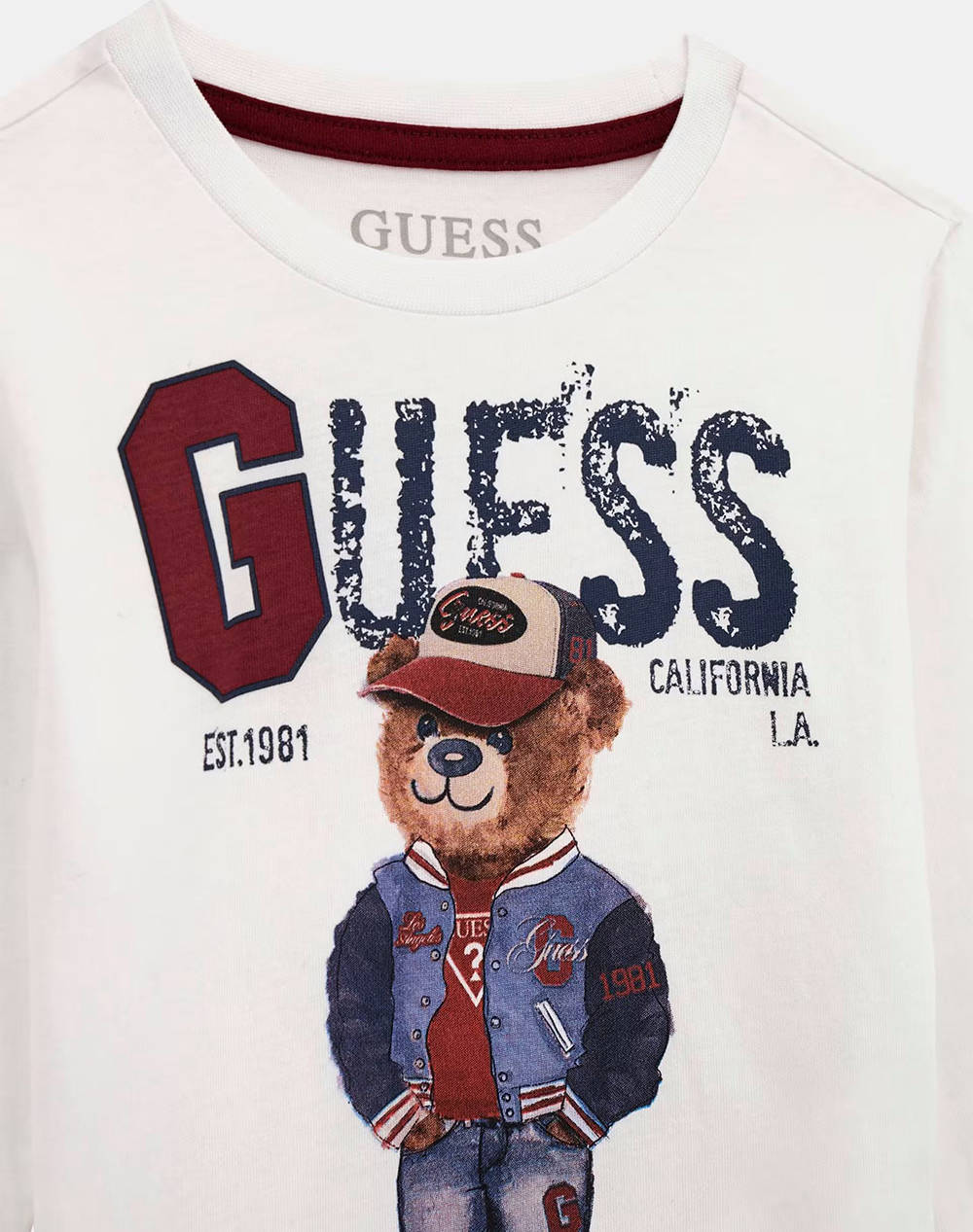 GUESS LS T-SHIRT BLUZA DE COPII BOY